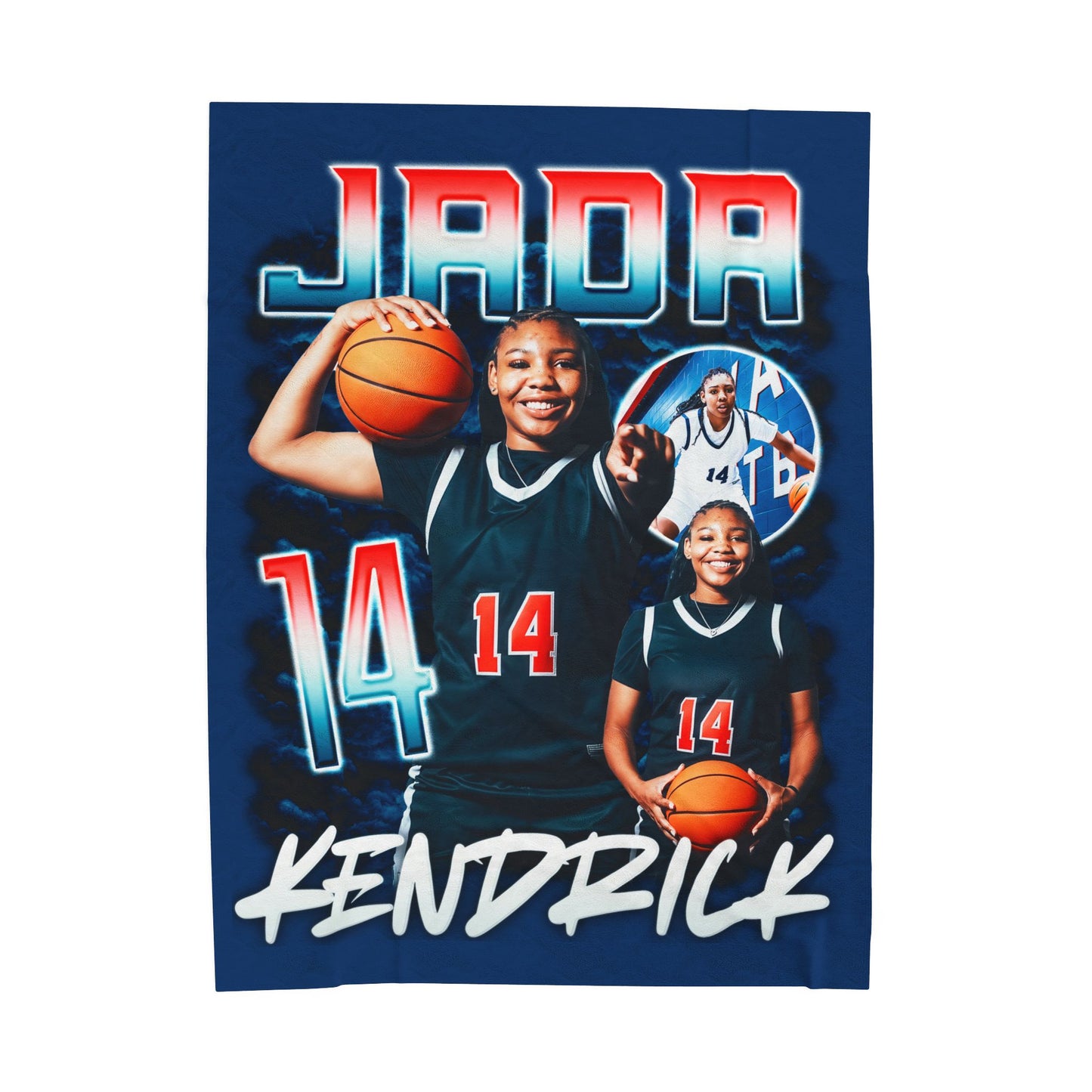 Jada Kendrick 60"-80" Plush Blanket