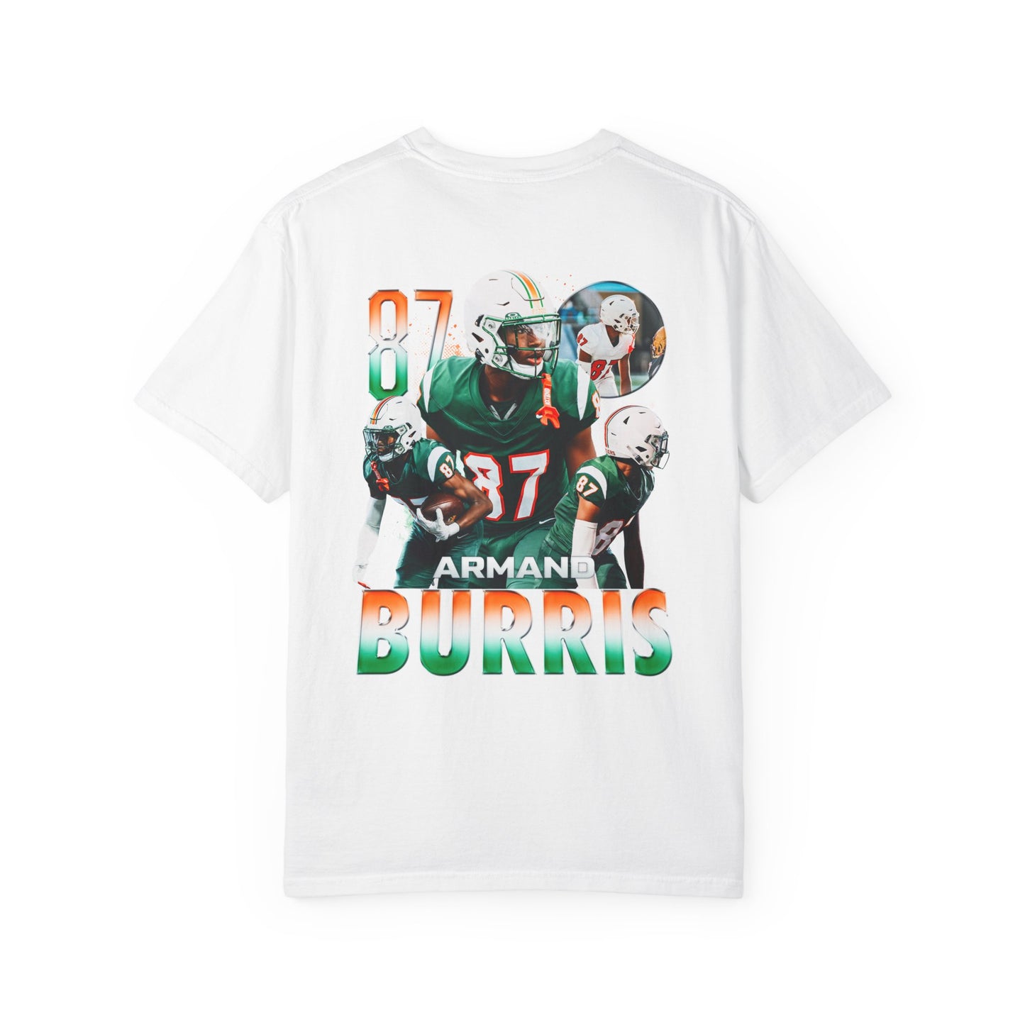 Armand Burris Logo Front & Back Premium Tee