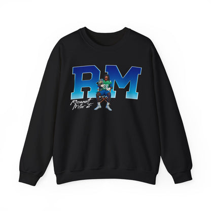 Roosevelt Miller Jr. Big Initials Colored Crewneck Sweatshirt