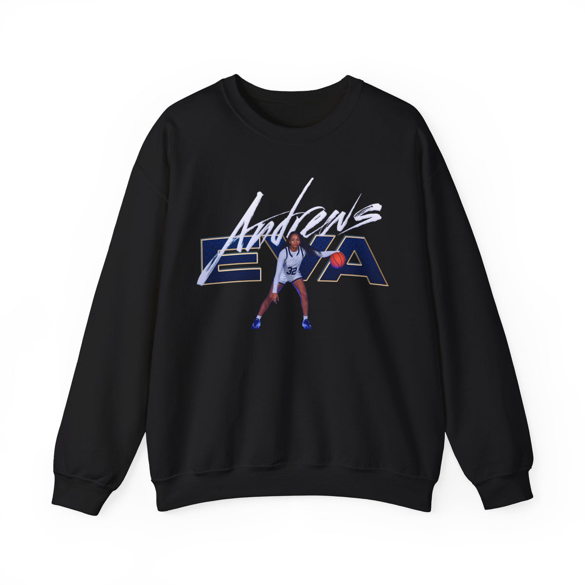 Eva Andrews Star Player Crewneck Sweatshirt