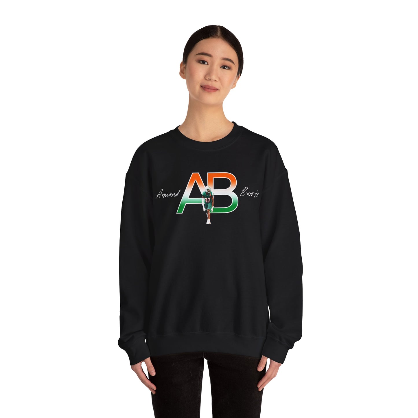 Armand Burris Featured Logo Crewneck Sweatshirt