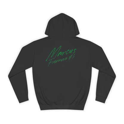 Copy of Marcus Freeman Cursive Name & Number Premium Hoodie