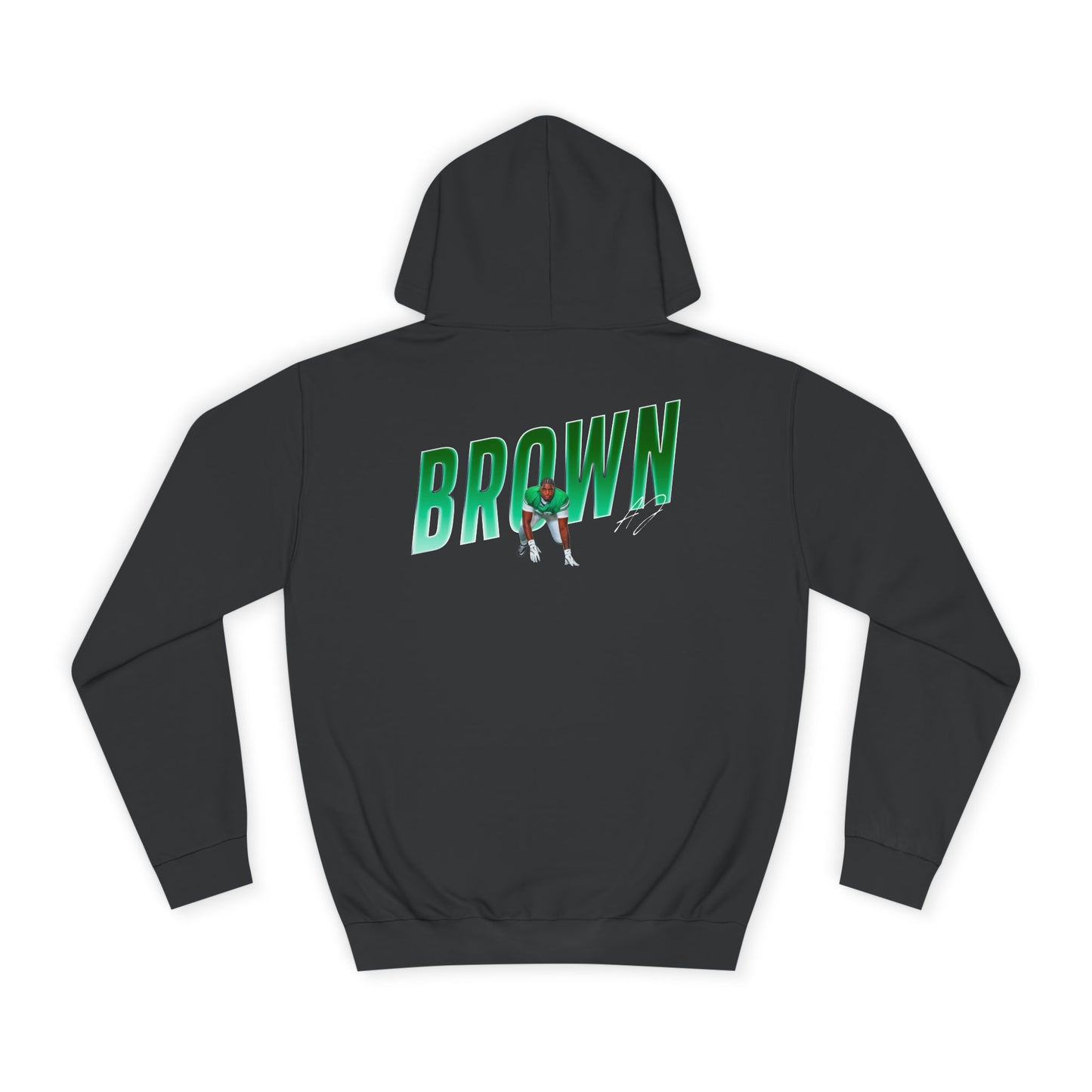 Aj Brown Cursive Combo Colored Premium Hoodie