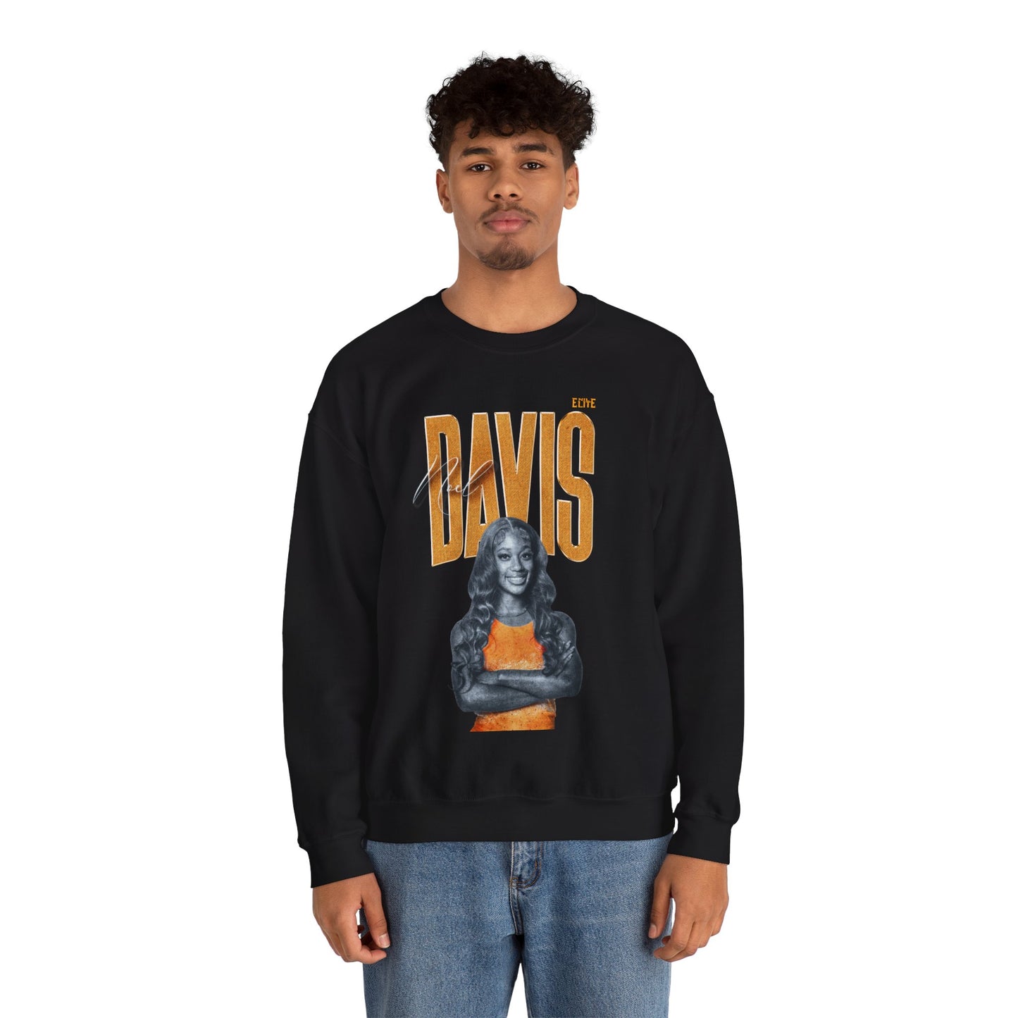 Noël Davis Faded Glory Crewneck Sweatshirt