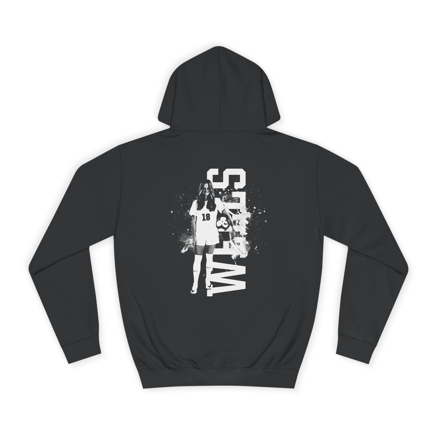 Erika Wells Vintage Blackout Premium Hoodie