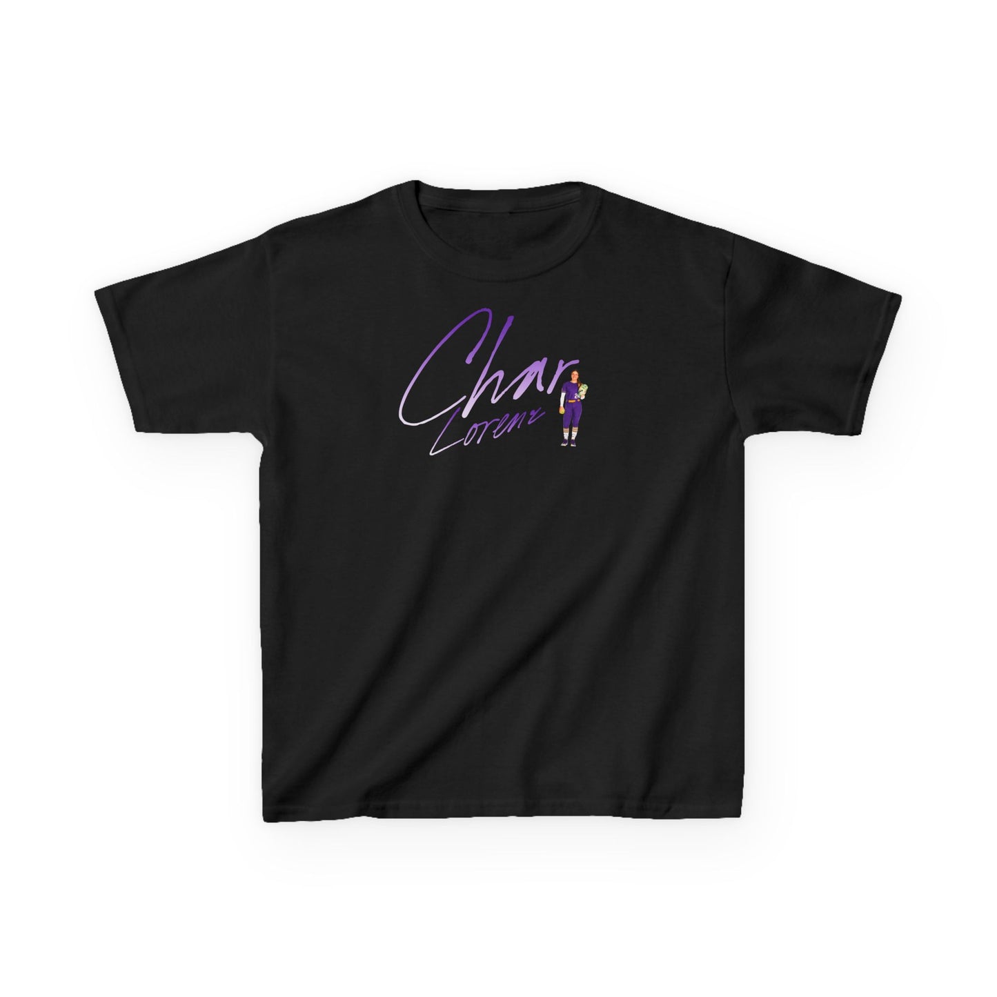 Char Lorenz Cursive Kids Tee