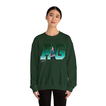 Alyssa Galindo Big Initials Crewneck Sweatshirt