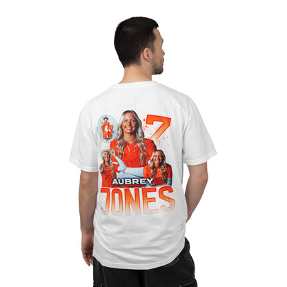 Aubrey Jones Logo Front & Back Premium Tee