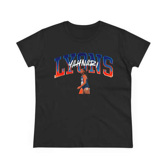 Yahnari Lyons Curved Combo Colored Women's Tee