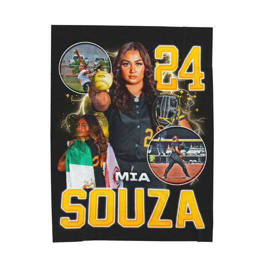 Mia Souza 60"-80" Plush Blanket