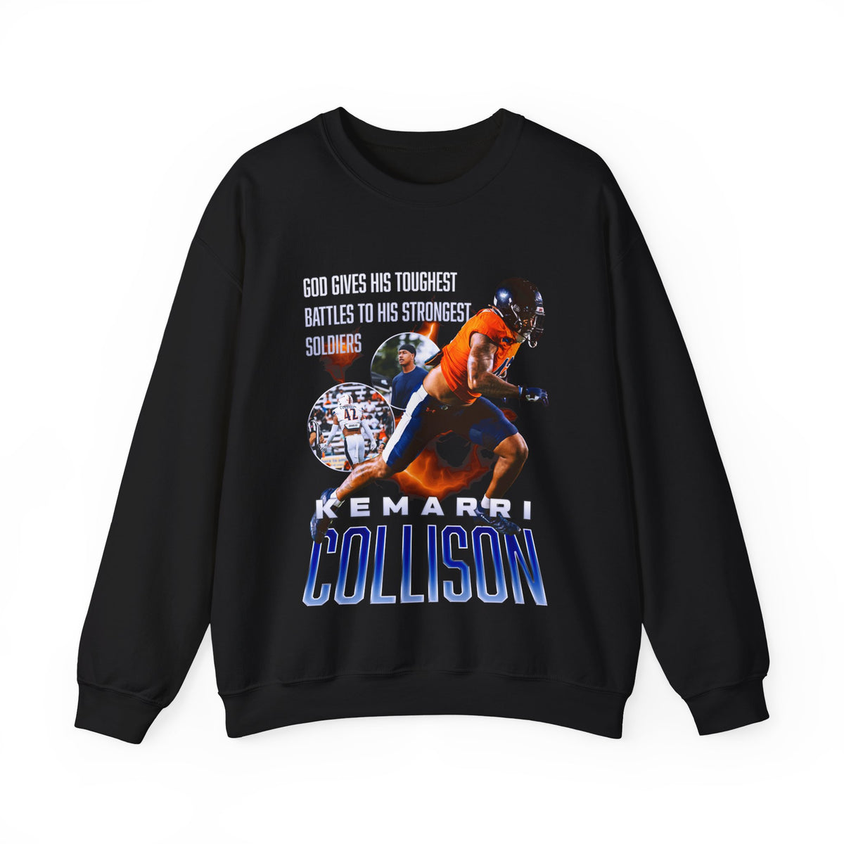 Kemarri Collison Featured Quote Crewneck Sweatshirt