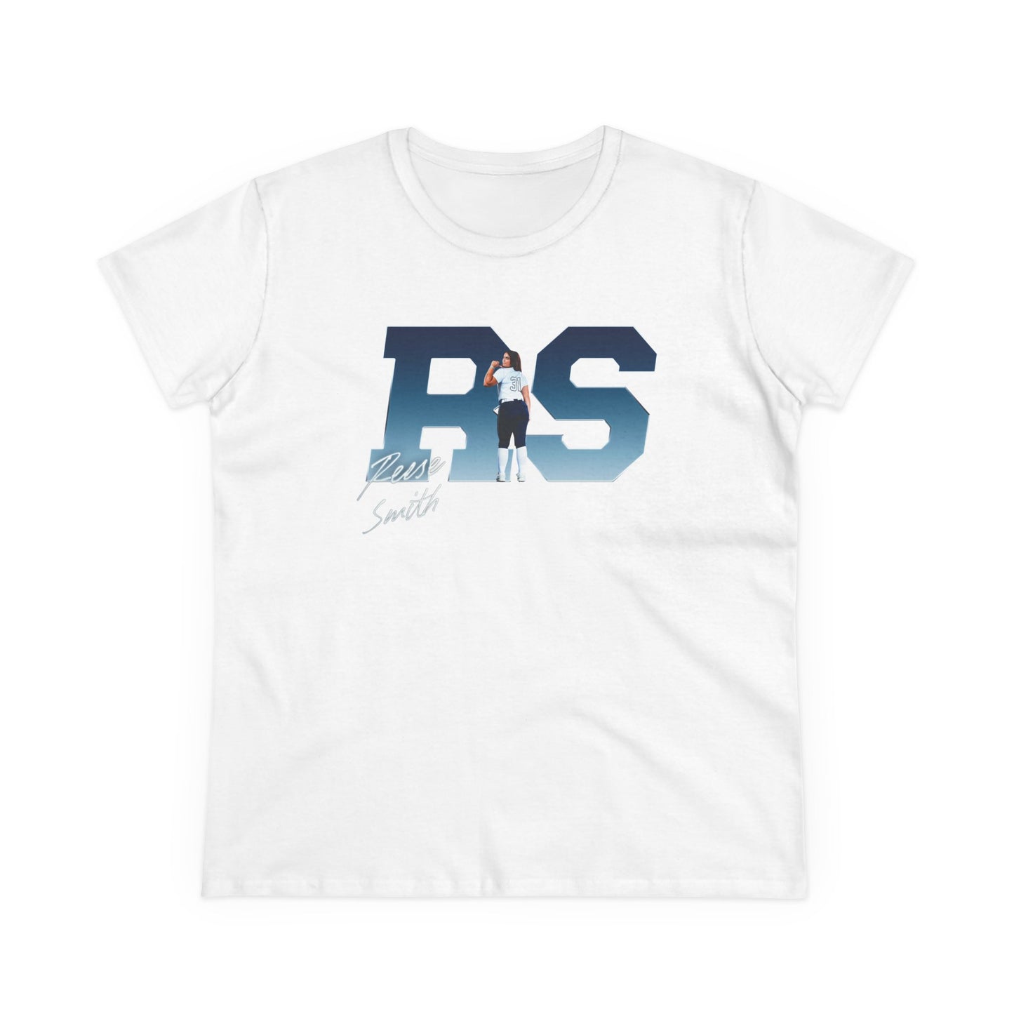 Reese Smith Big Initials Colored Women's Tee