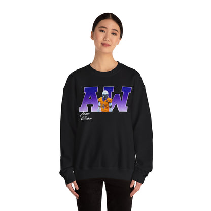 Amaun Williams Big Initials Crewneck Sweatshirt