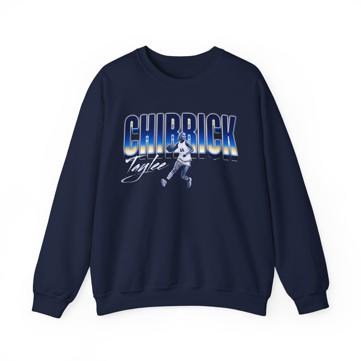 Taylee Chirrick Curved Combo Colored Crewneck Sweatshirt