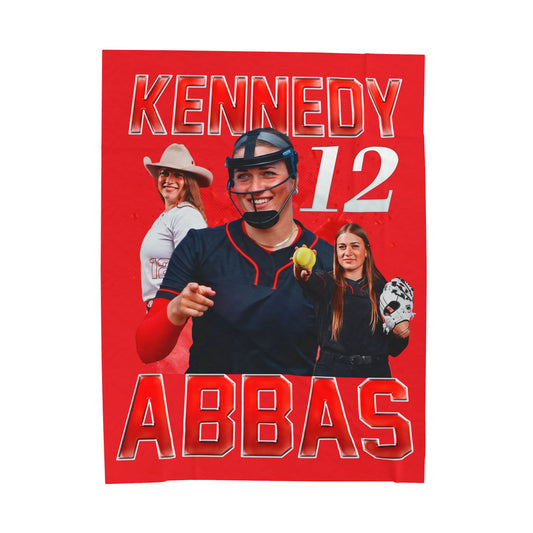 Kennedy Abbas 60"-80" Plush Blanket