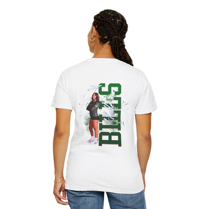 Halle Bills Logo Front & Back Premium Tee
