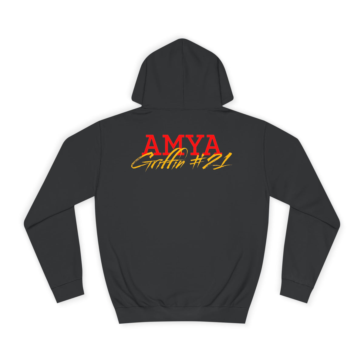 Amya Griffin Cursive Name & Number Premium Hoodie