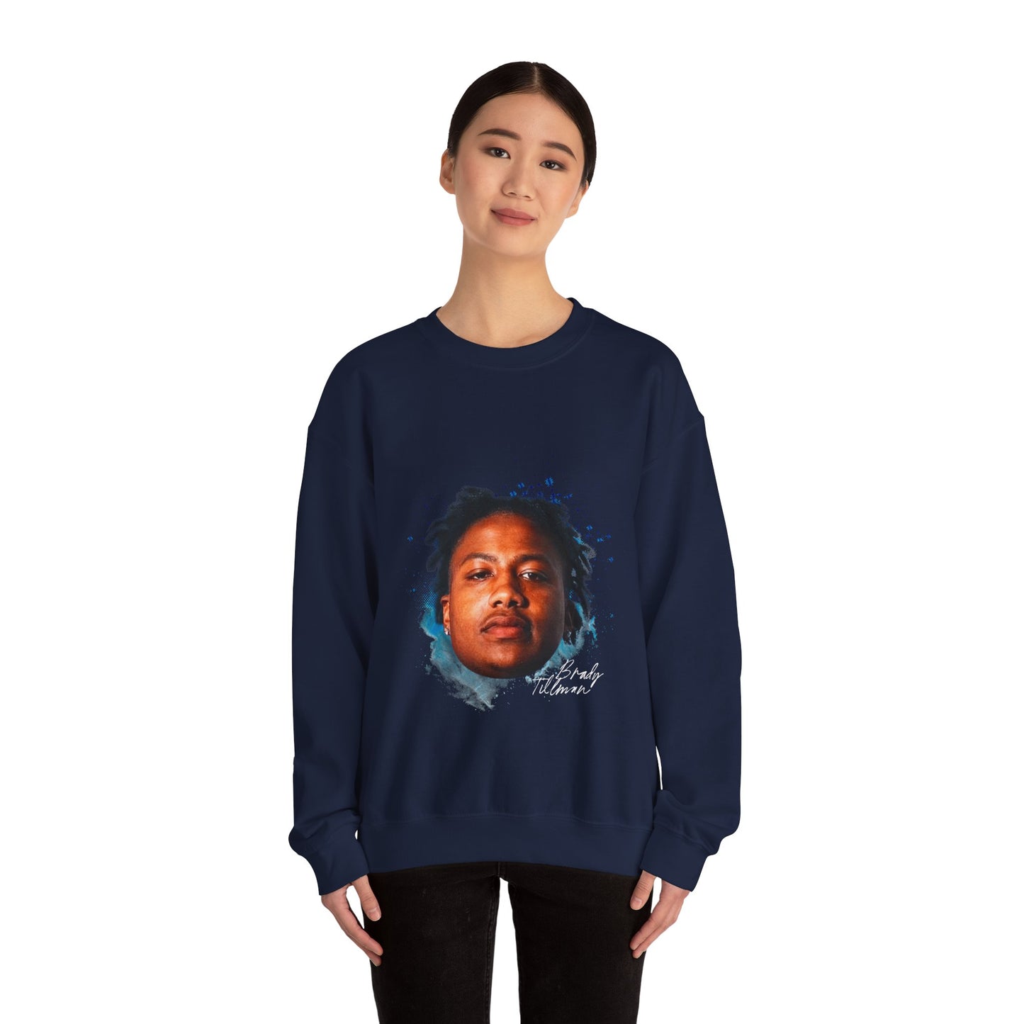 Brady Tillman Big Head Crewneck Sweatshirt