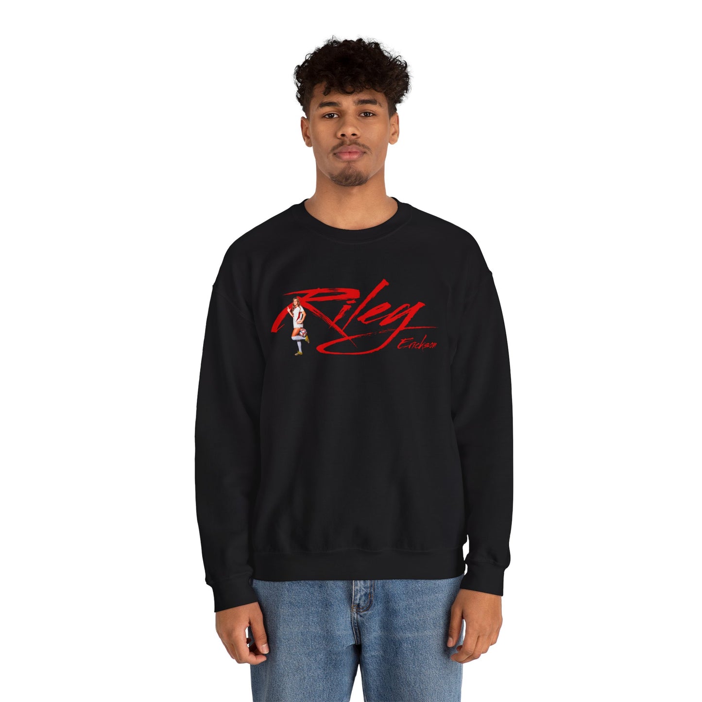 Riley Erickson Scribble Crewneck Sweatshirt