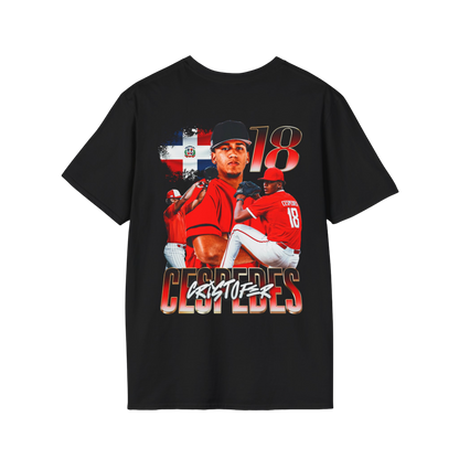 Cristofer Cespedes Soft-Style Badge Tee