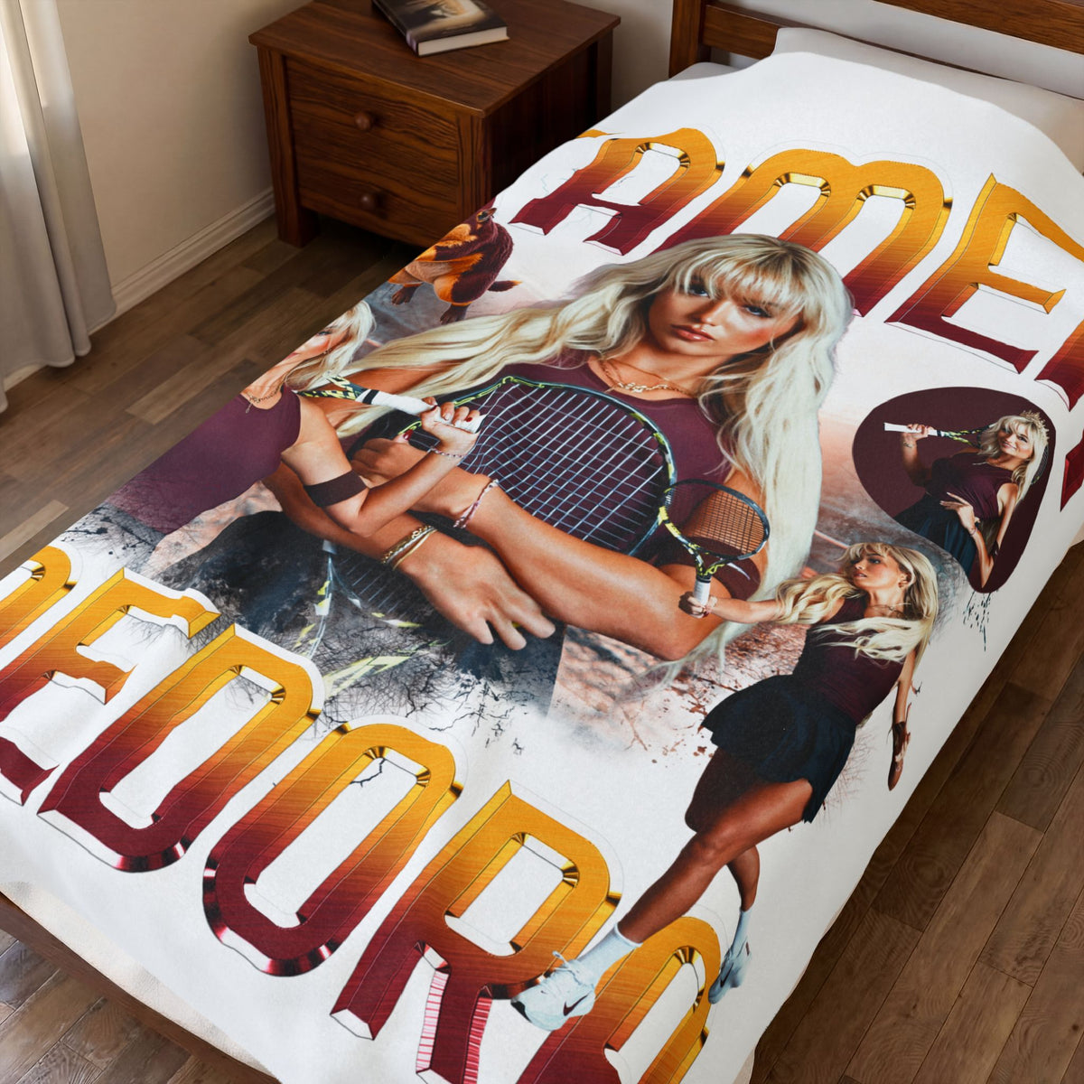 Kamea Medora 60"-80" Plush Blanket
