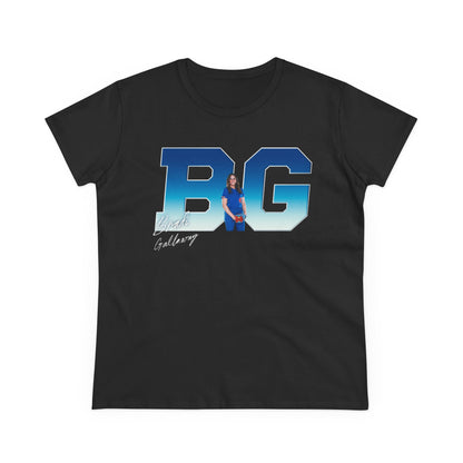 Bradi Gallaway Big Initials Women's Tee