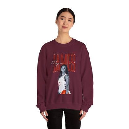 Maycee James Faded Glory Crewneck Sweatshirt