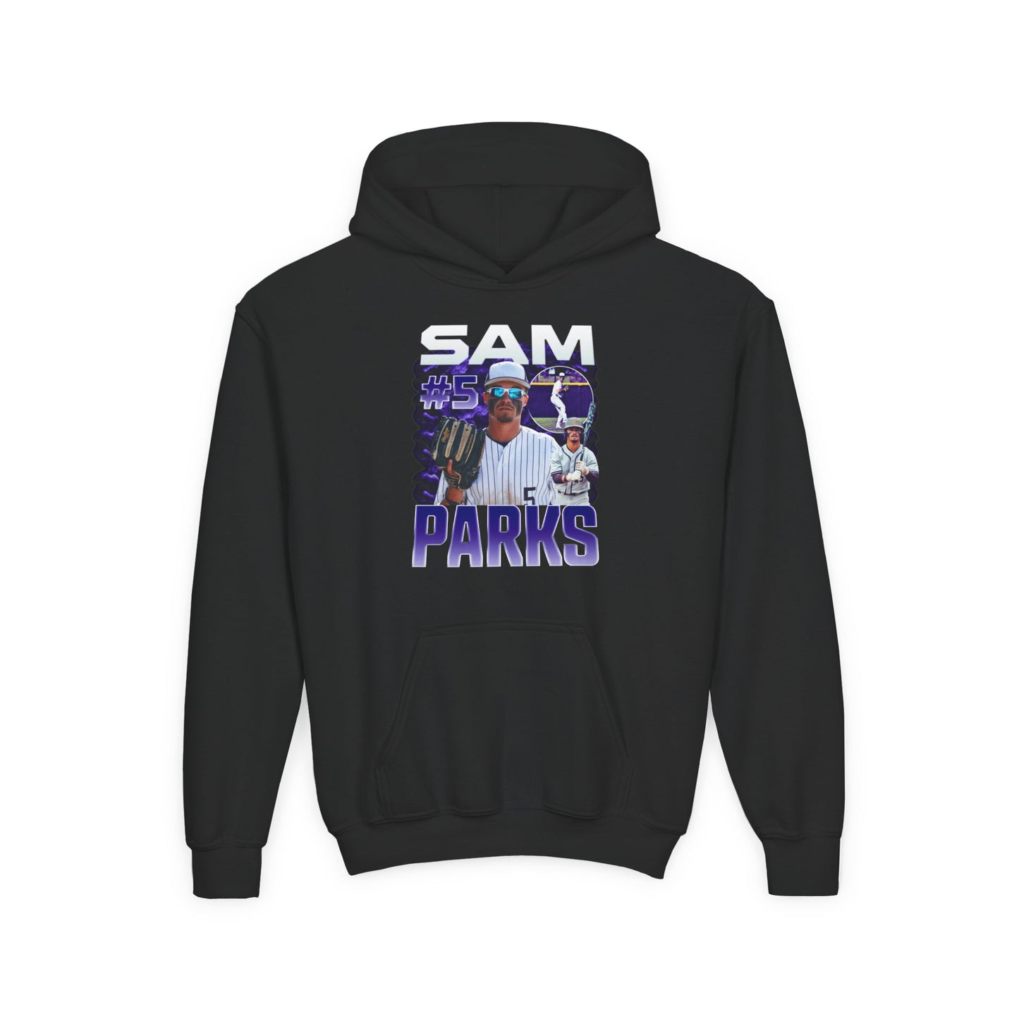 Sam Parks White & Colored Combo Kids Hoodie