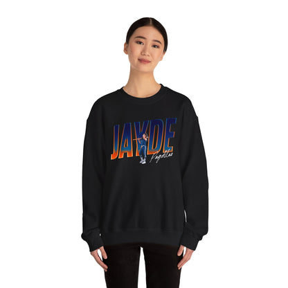 Jayde Pagdilao Cursive Combo Crewneck Sweatshirt