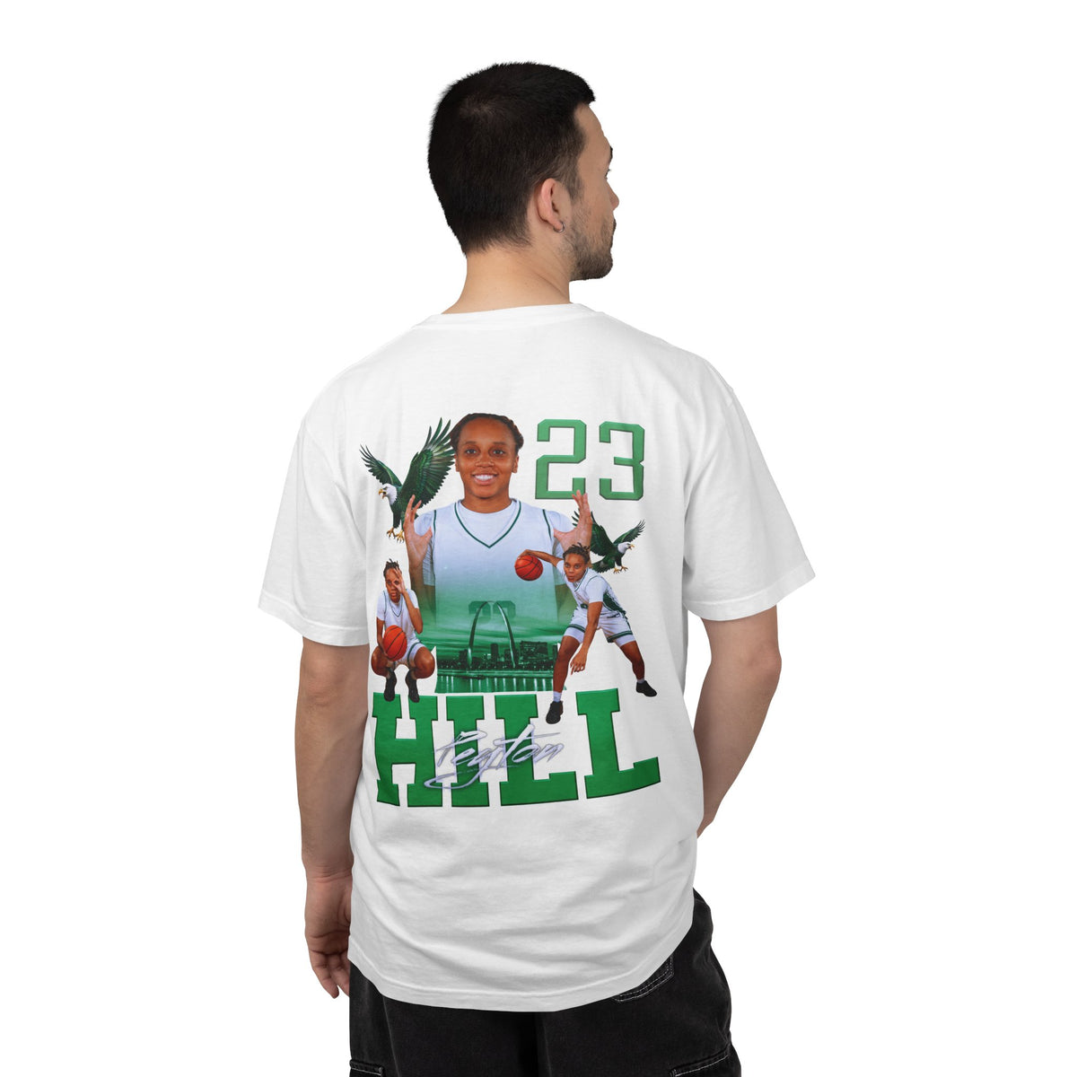 Peyton Hill Logo Front & Back Premium Tee