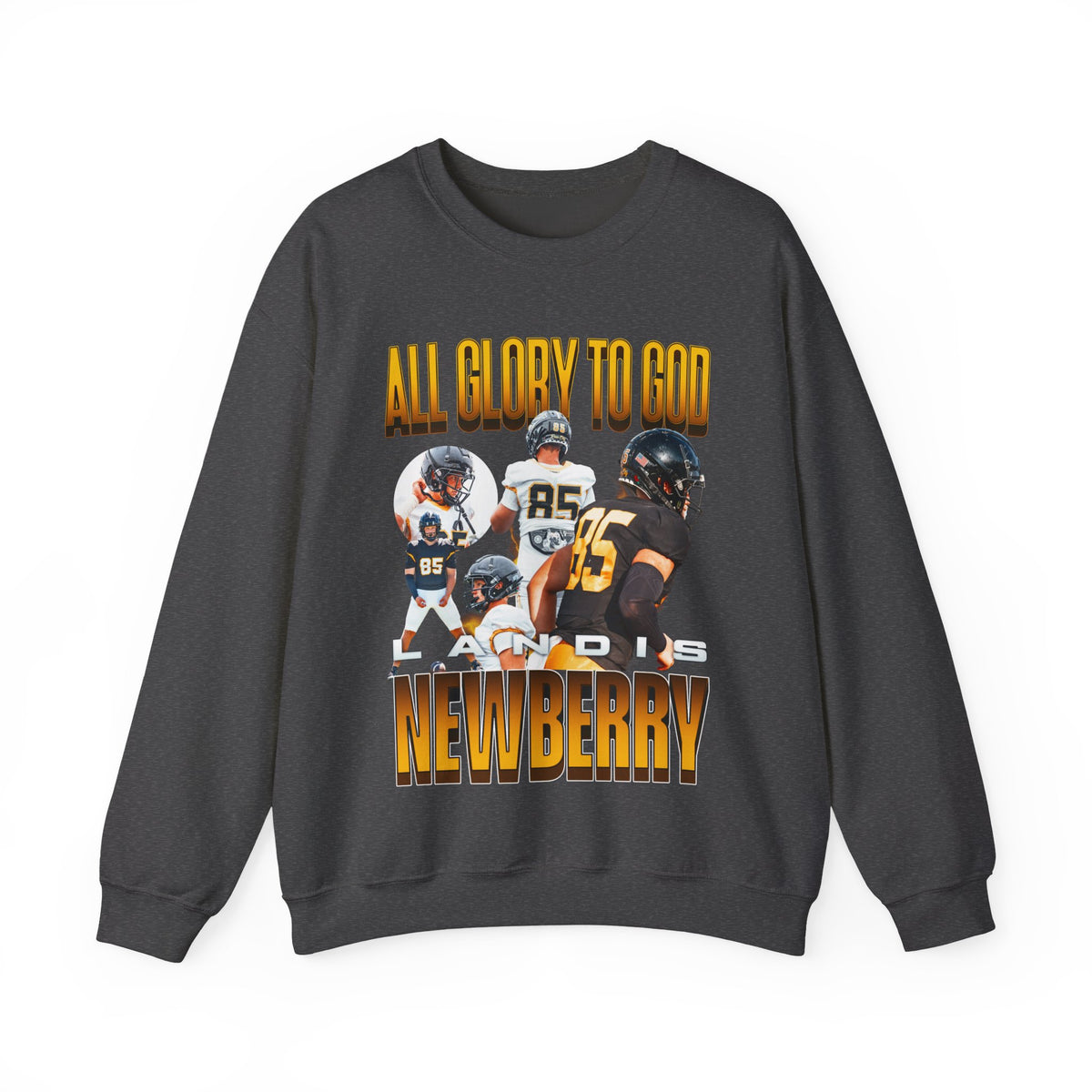 Landis Newberry Featured Quote Crewneck Sweatshirt