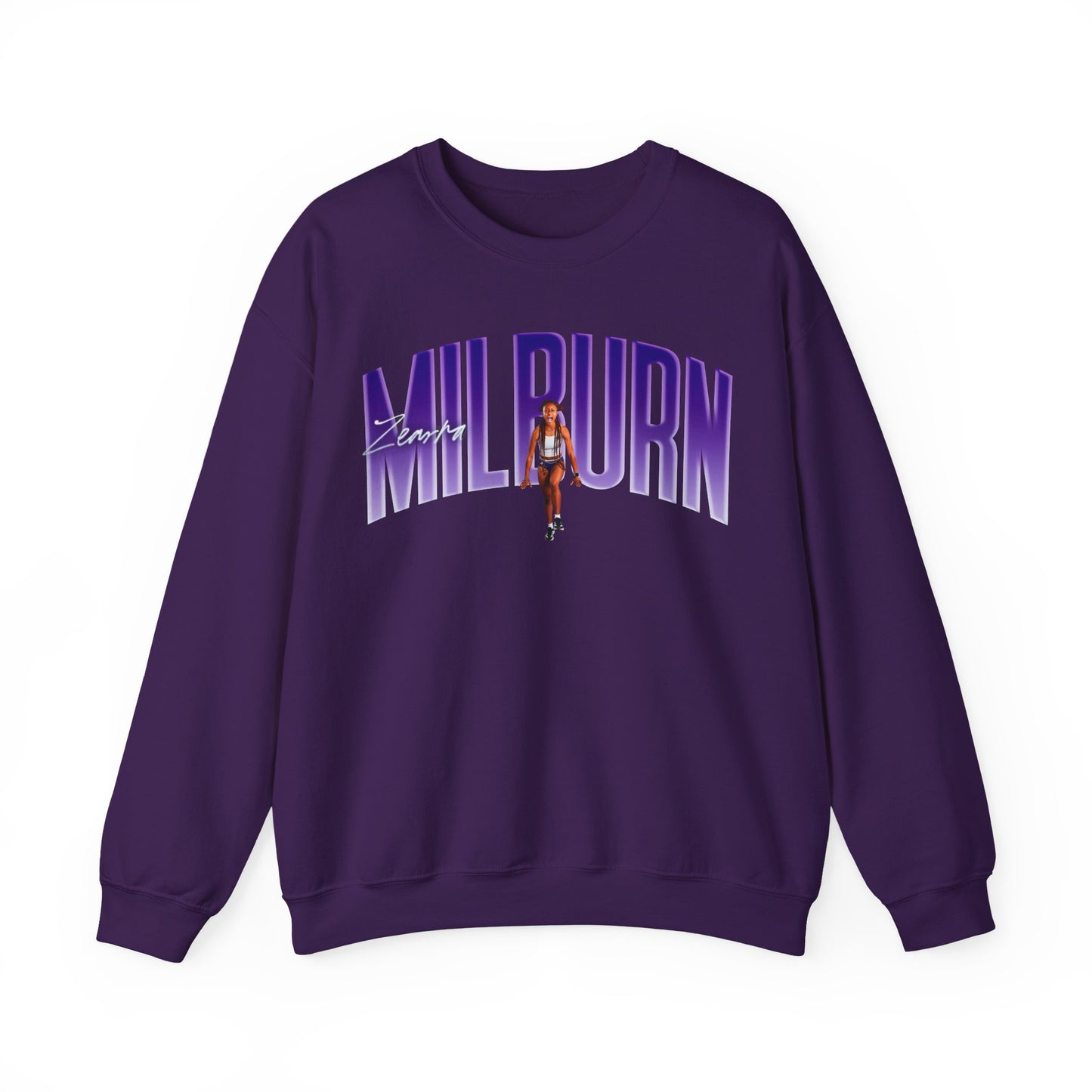 Zearra Milburn Big Last Name Crewneck Sweatshirt