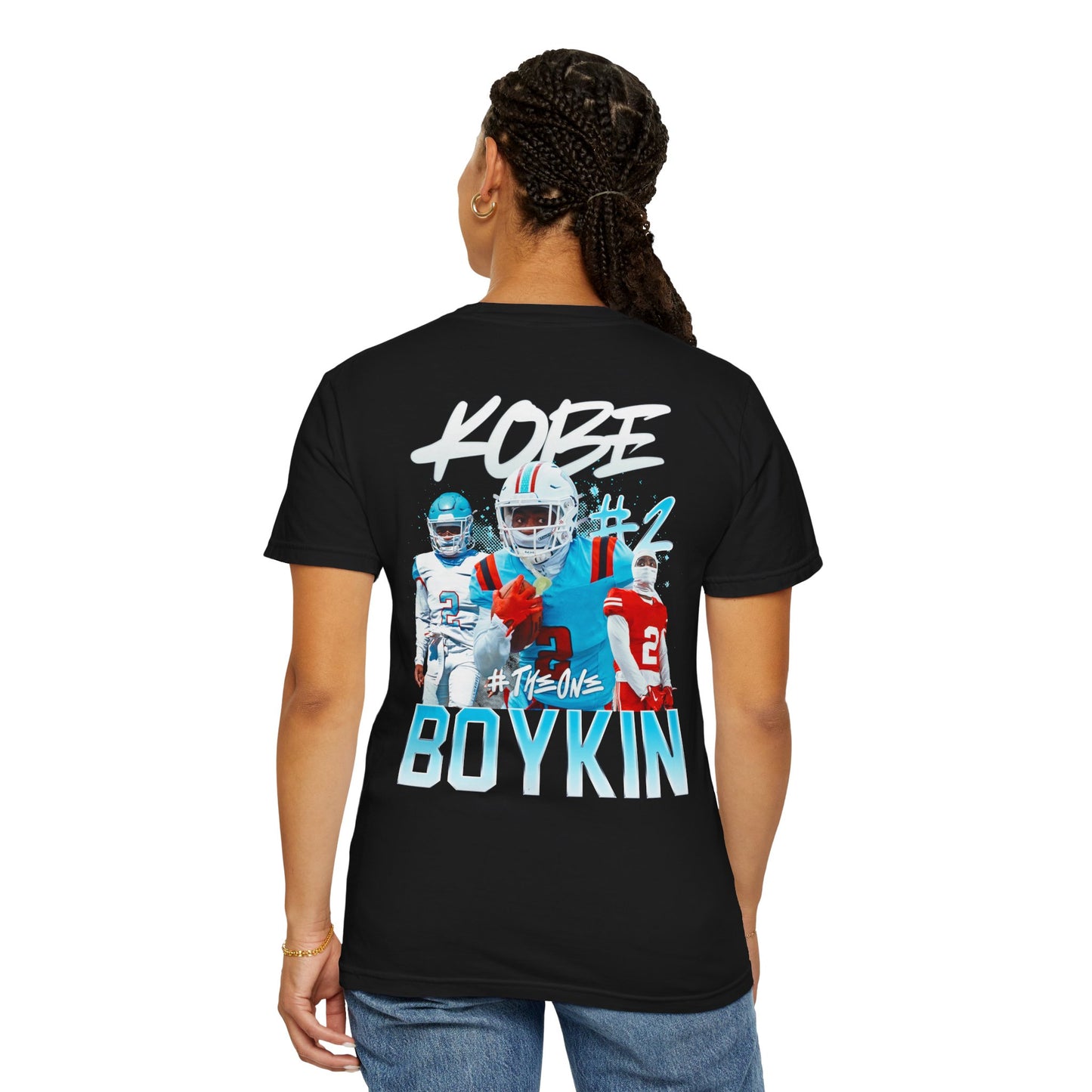 Kobe Boykin Logo Front & Back Premium Tee