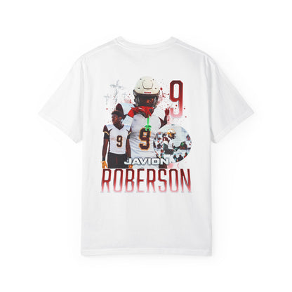 Javion Roberson Logo Front & Back Premium Tee