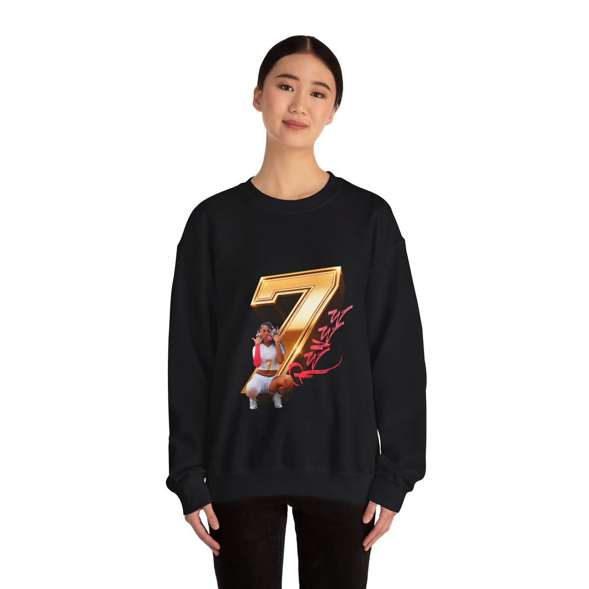 Kalayah Renee Player Icon Number Crewneck Sweatshirt