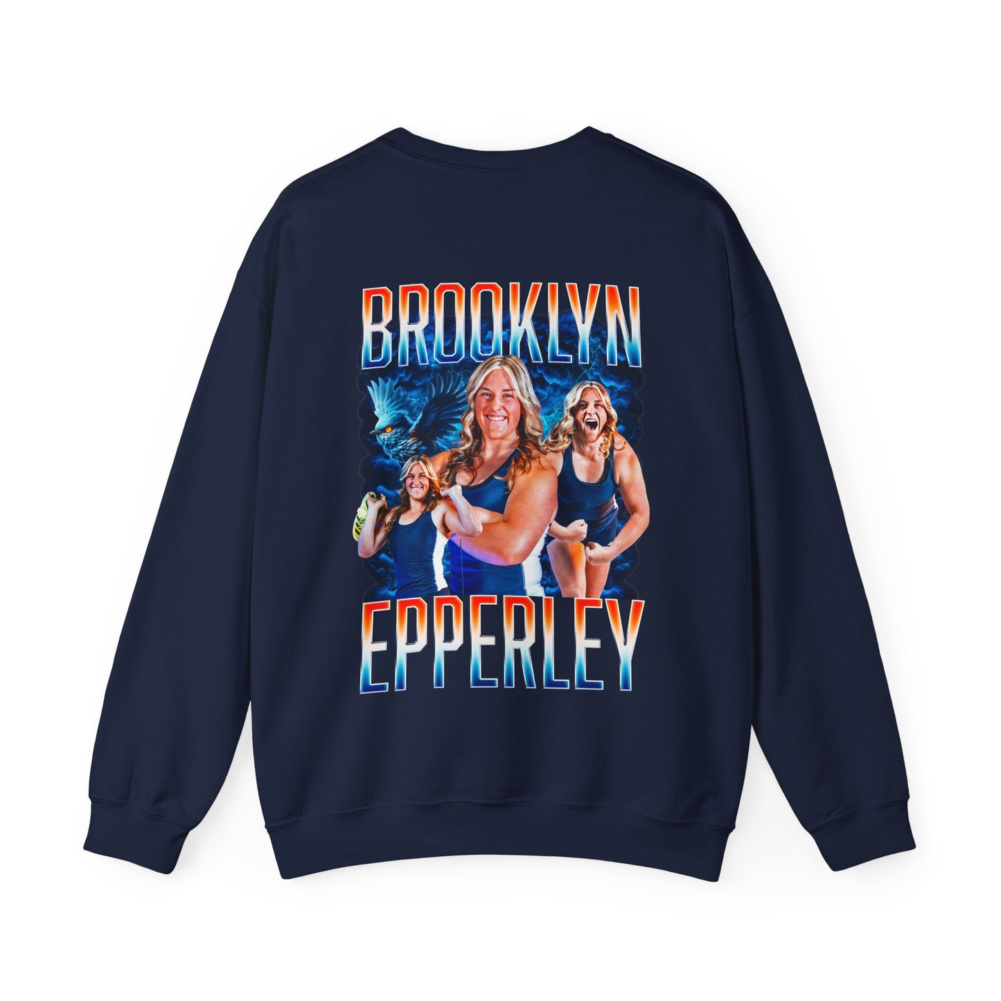 Brooklyn Epperley Logo Front & Back Crewneck