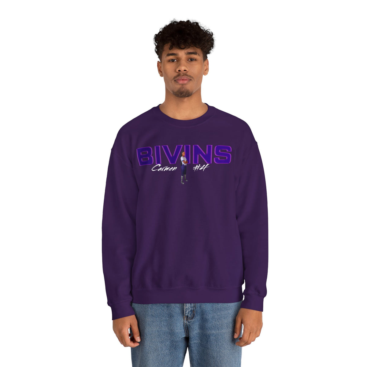 Carmen Bivins Lowkey Crewneck Sweatshirt