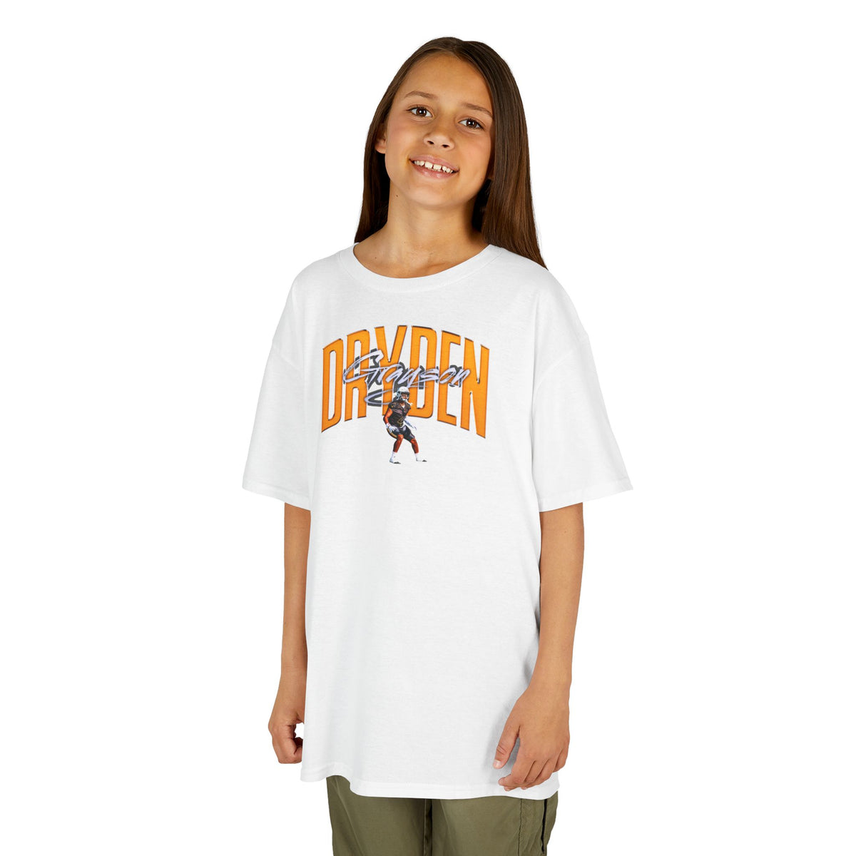 Grayson Dryden Big Last Name Kids Tee