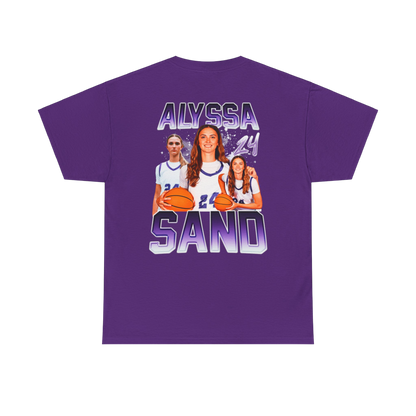 Alyssa Sand Heavyweight Badge Tee