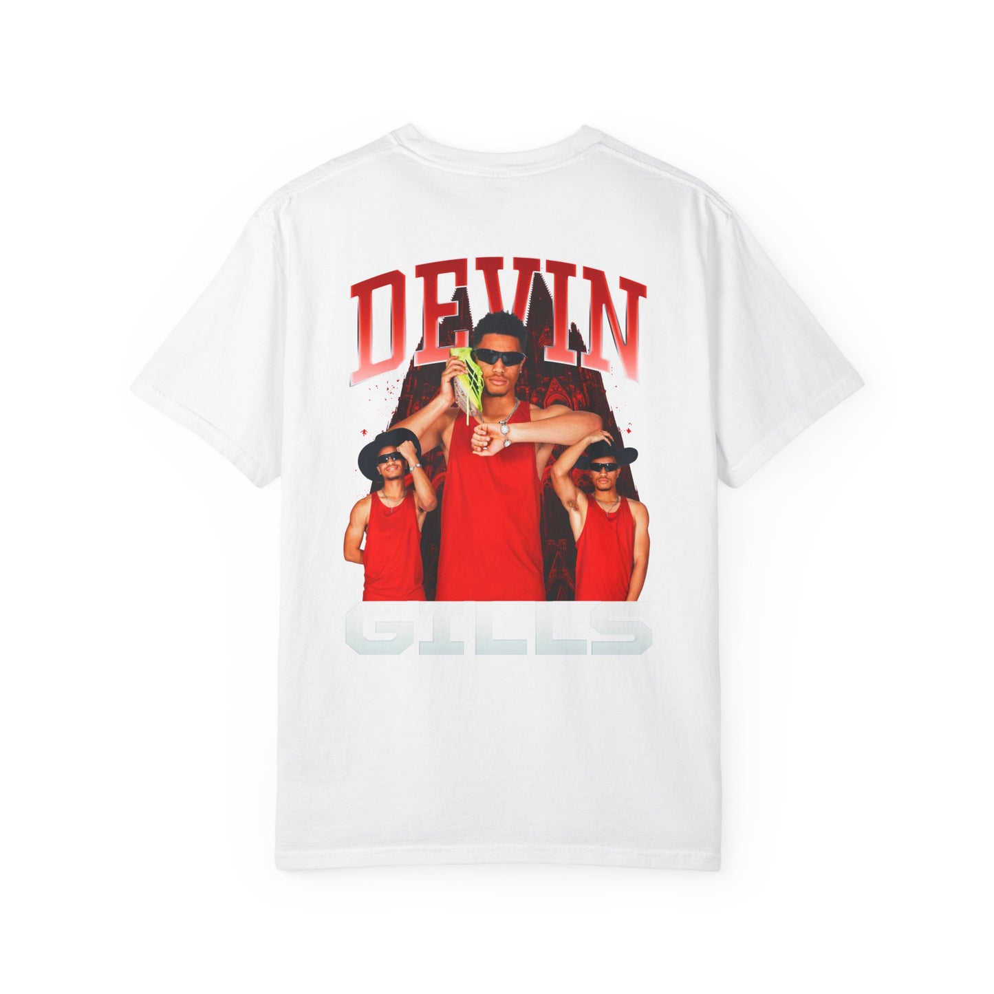 Devin Gills Logo Front & Back Premium Tee