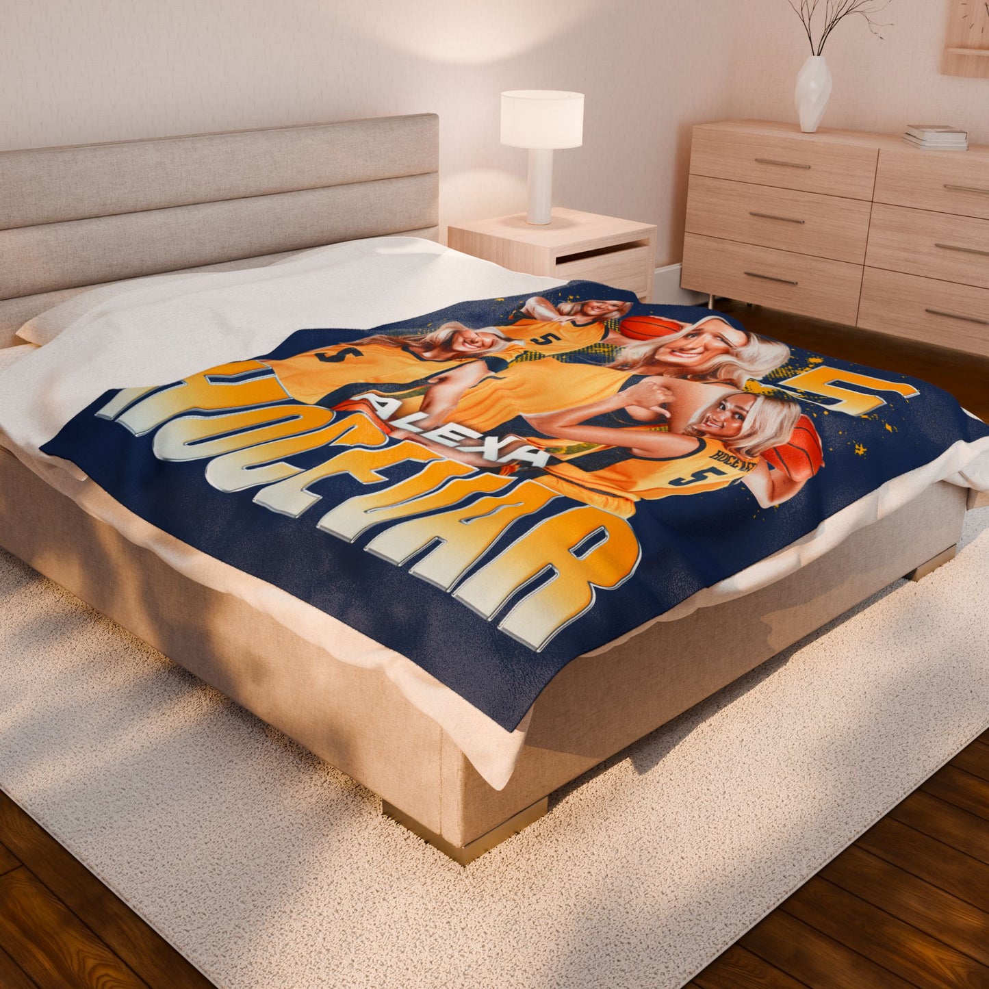 Alexa Hocevar 60"-80" Plush Blanket