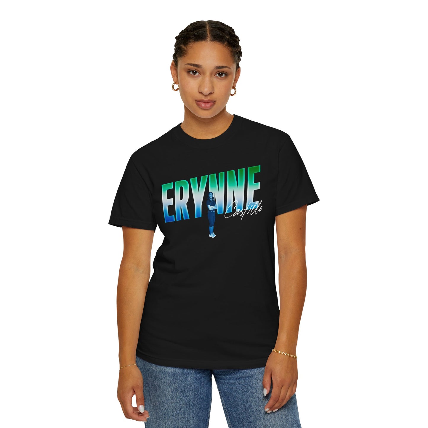 Erynne Castillo Cursive Combo Colored Premium Tee