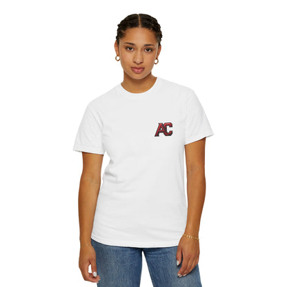Angela Carroll Logo Front & Back Premium Tee