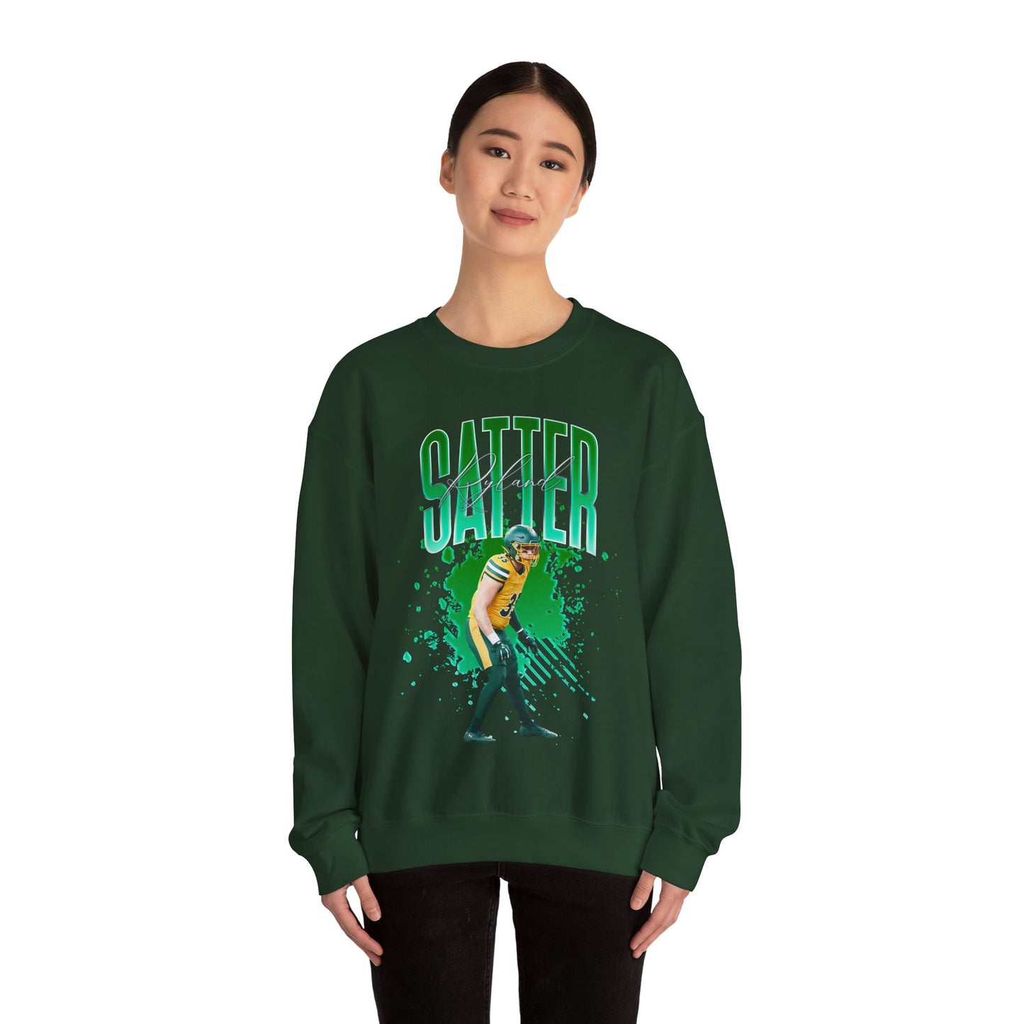 Ryland Satter Splatter Crewneck Sweatshirt