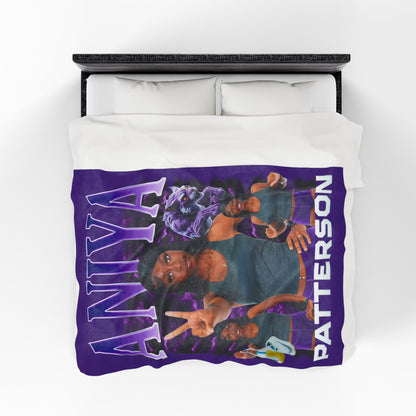 Aniya Patterson 60"-80" Plush Blanket