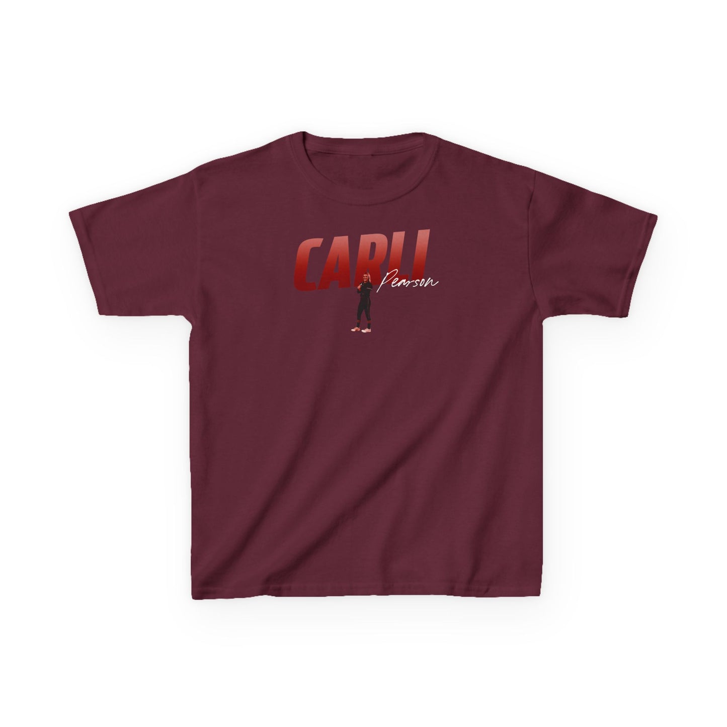 Carli Pearson Big Last Name Kids Tee