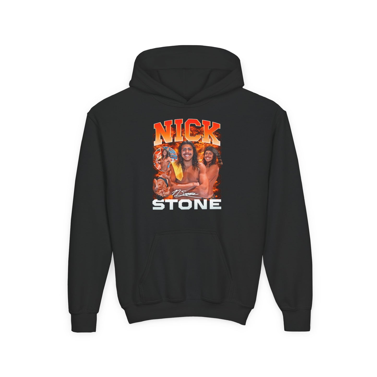 Nick Stone Lightning Storm Kids Hoodie