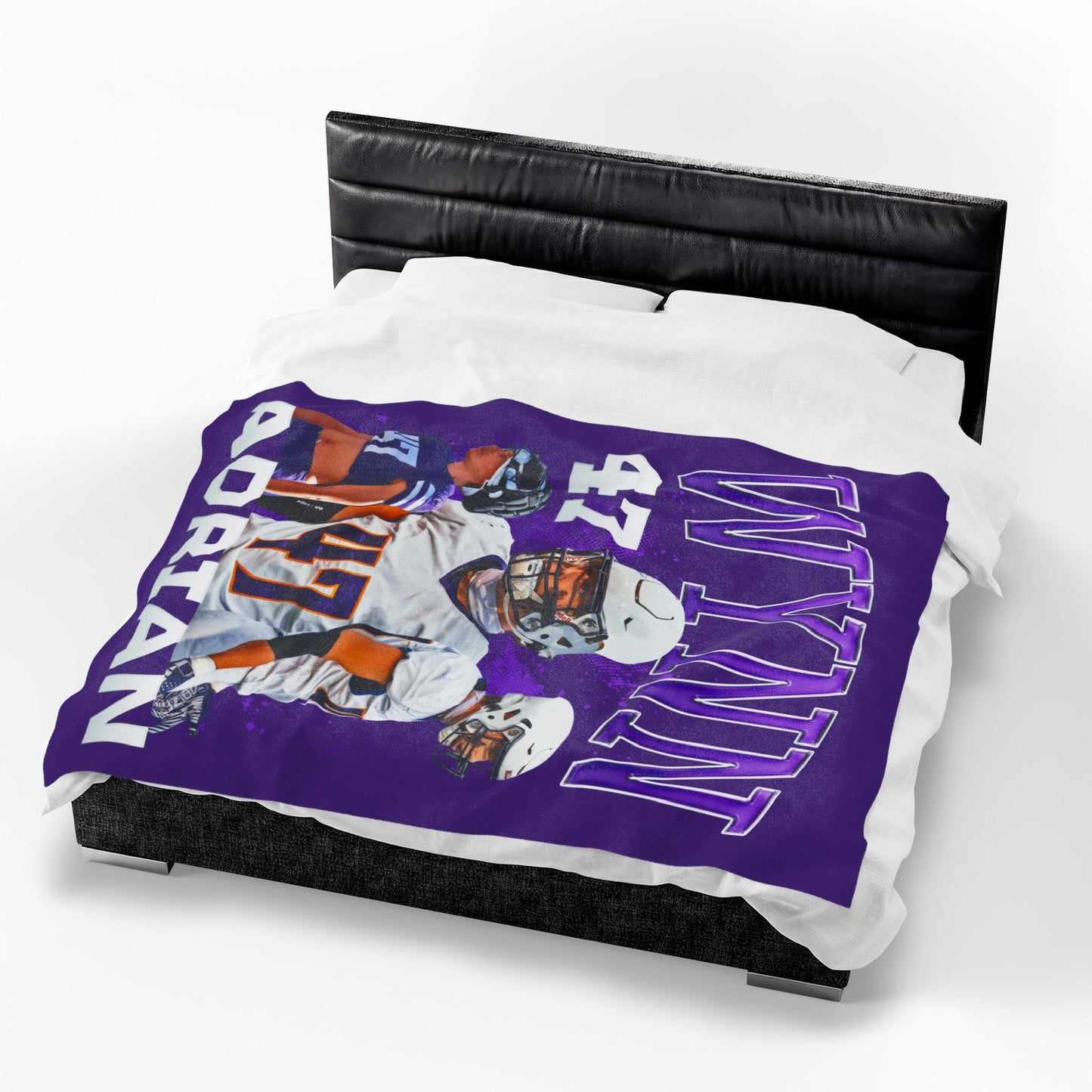 Adrian Wynn 60"-80" Plush Blanket
