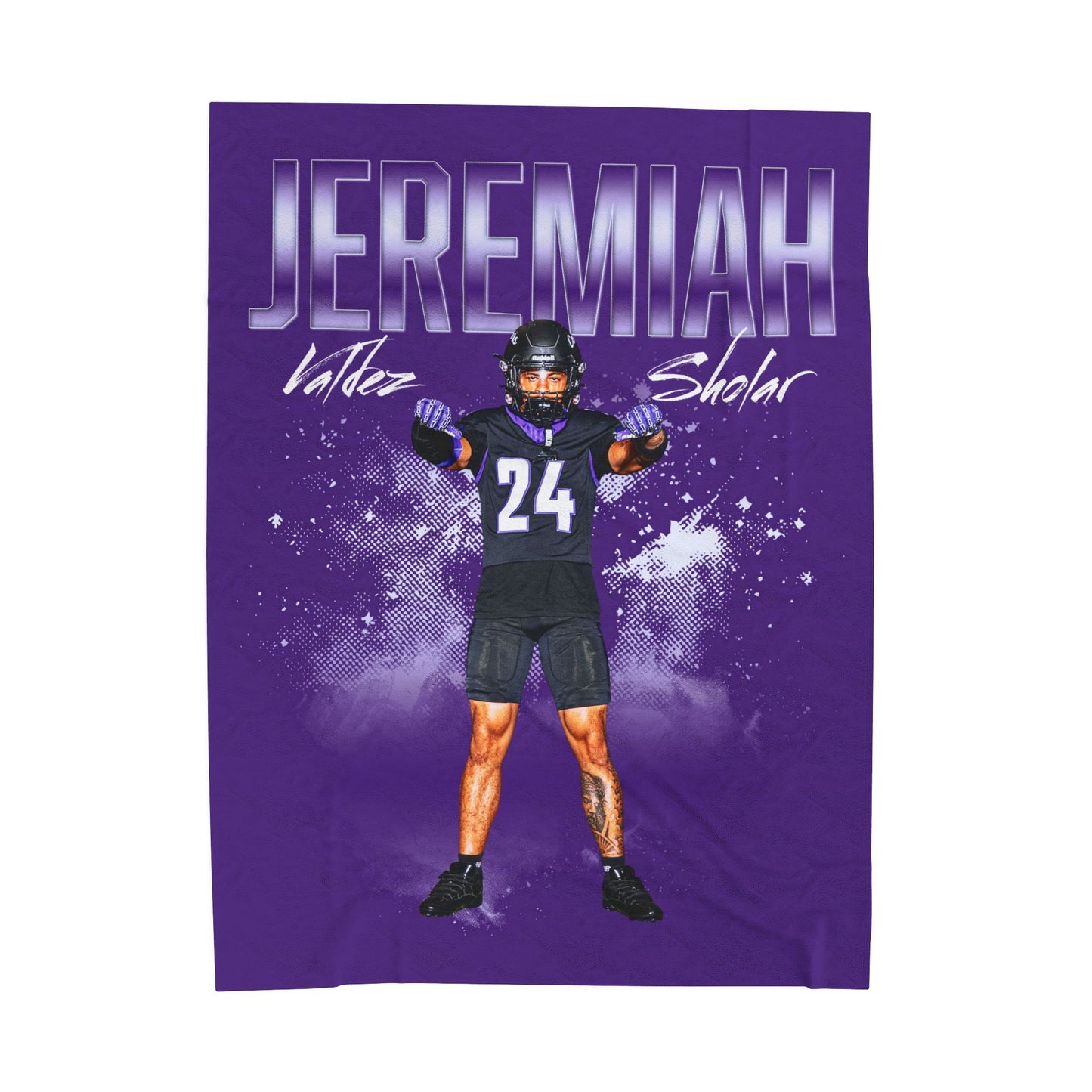Jeremiah Valdez-Sholar 60"-80" Plush Blanket