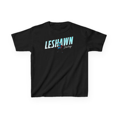 Leshawn Stuckey Cursive Combo Colored Kids Tee